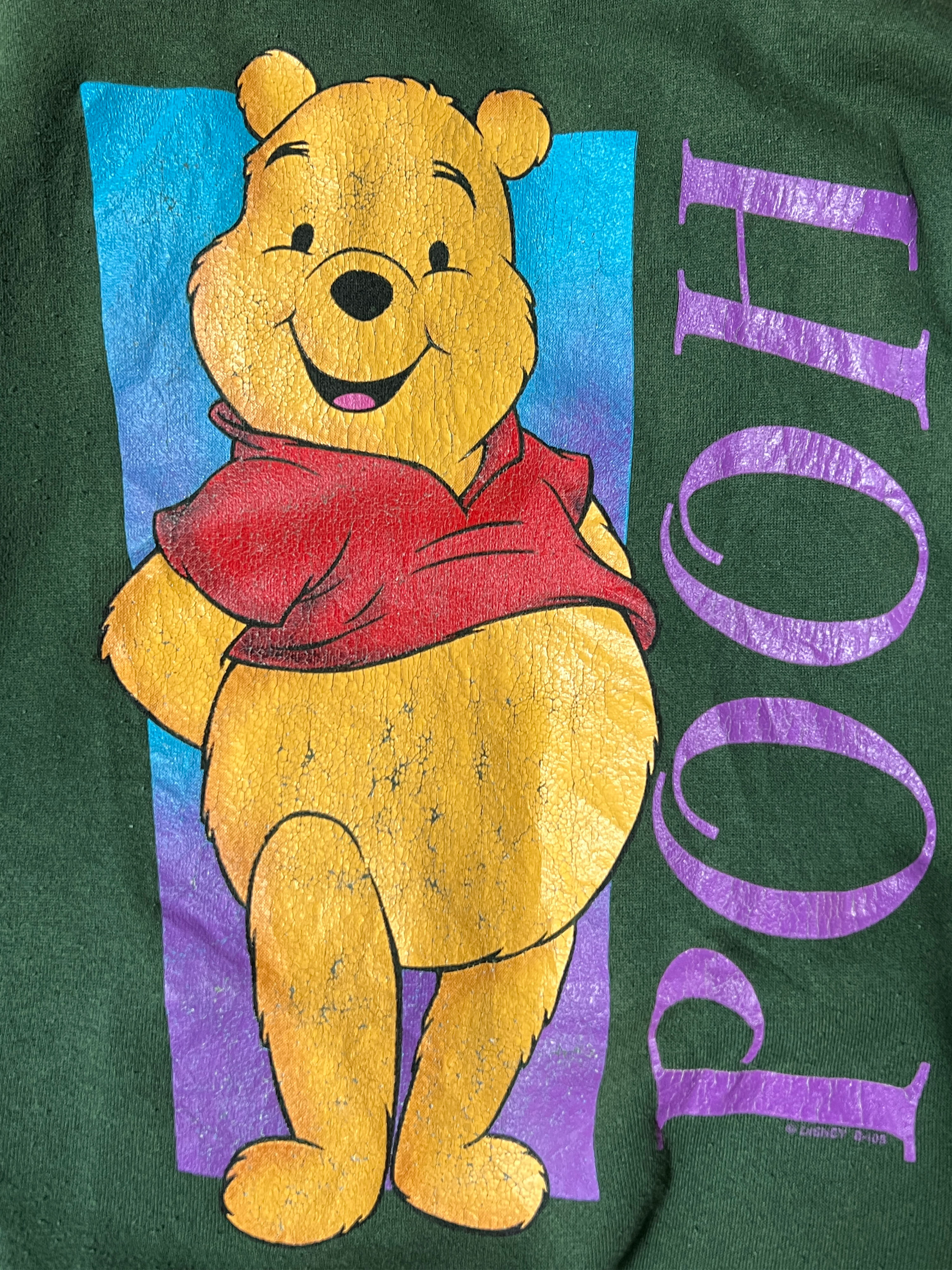 90s 50 / 50 Pooh sweatshirts ( made in USA )